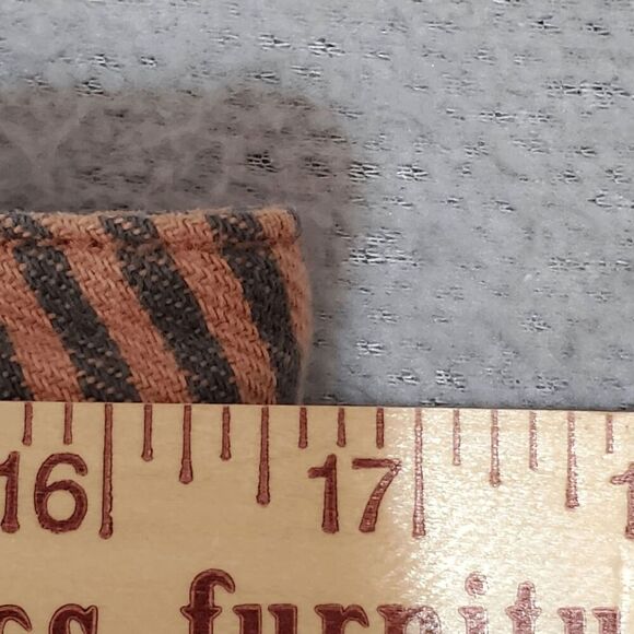 MAISON SCOTCH Women's Brown Striped Distressed Cut Off Shorts 32 - Picture 8 of 8